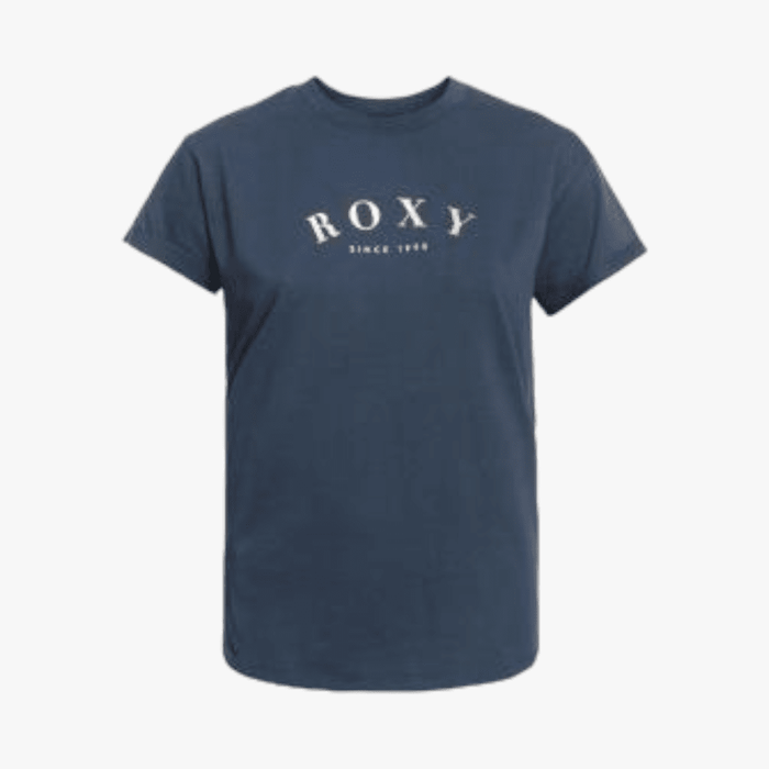 Roxy Girls Another Chance Foil Long Sleeve Tee Mood Indigo Roxy
