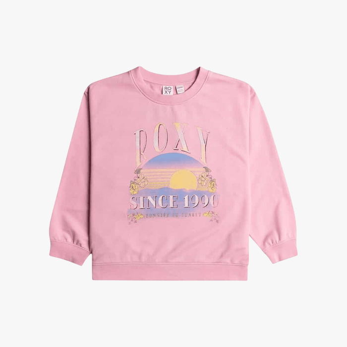 Roxy Girls Morning Hike Rg Sweater A Prism Pink | Roxy