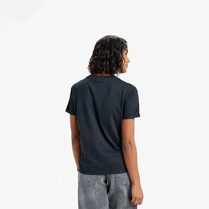 Roxy Womens Ocean Regular Corpo Short Sleeve Tee Anthracite | Roxy