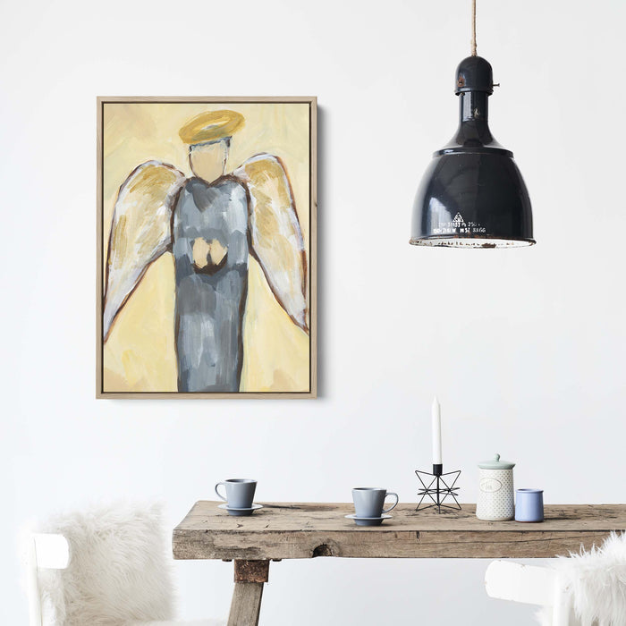 Rustic Angel Painting - Jetty Home