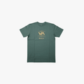 Rvca Mens After Balance Short Sleeve Tee Grape Leaf | Rvca
