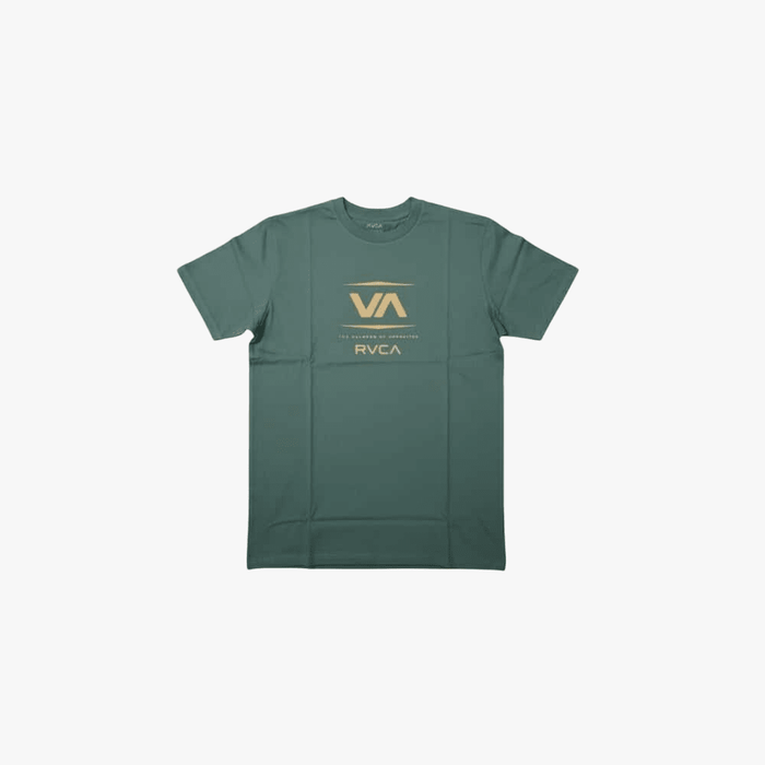 Rvca Mens After Balance Short Sleeve Tee Grape Leaf | Rvca