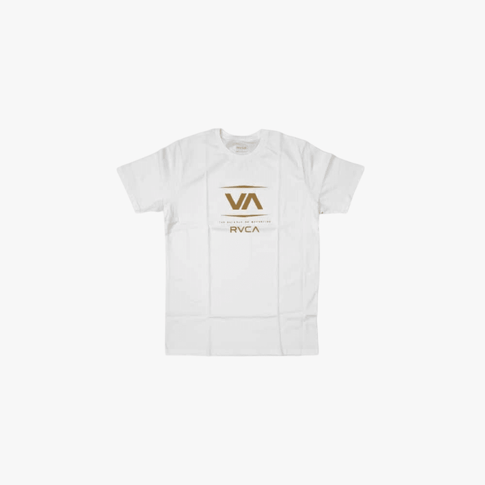 Rvca Mens After Balance Short Sleeve Tee White | Rvca