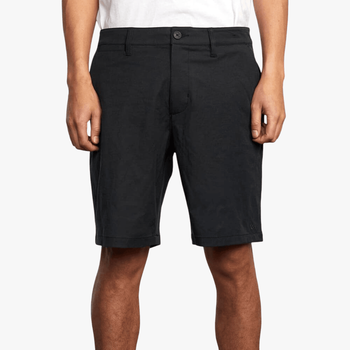 Rvca Mens Back In Hybrid Shorts Black | Rvca