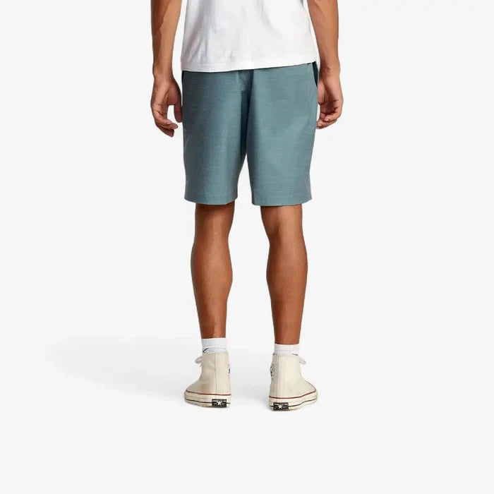 Rvca Mens Balance Hybrid Shorts Duck Blue | Rvca