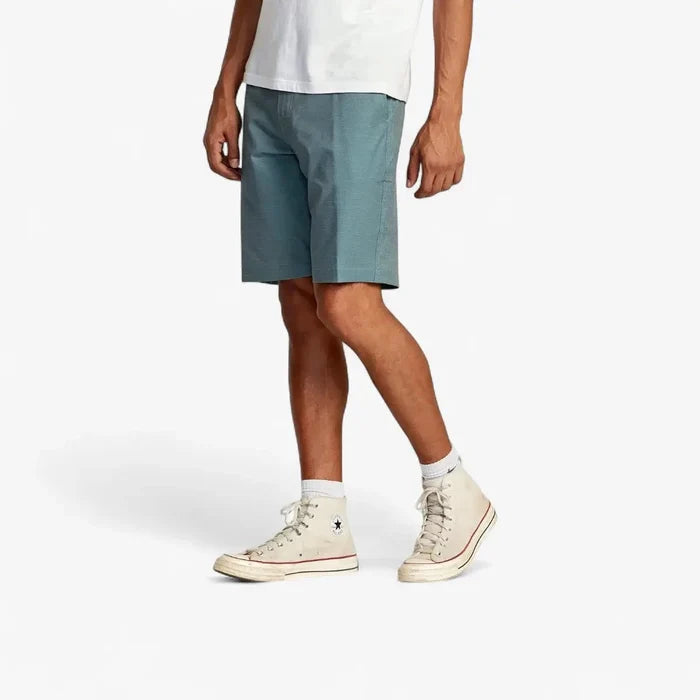 Rvca Mens Balance Hybrid Shorts Duck Blue | Rvca