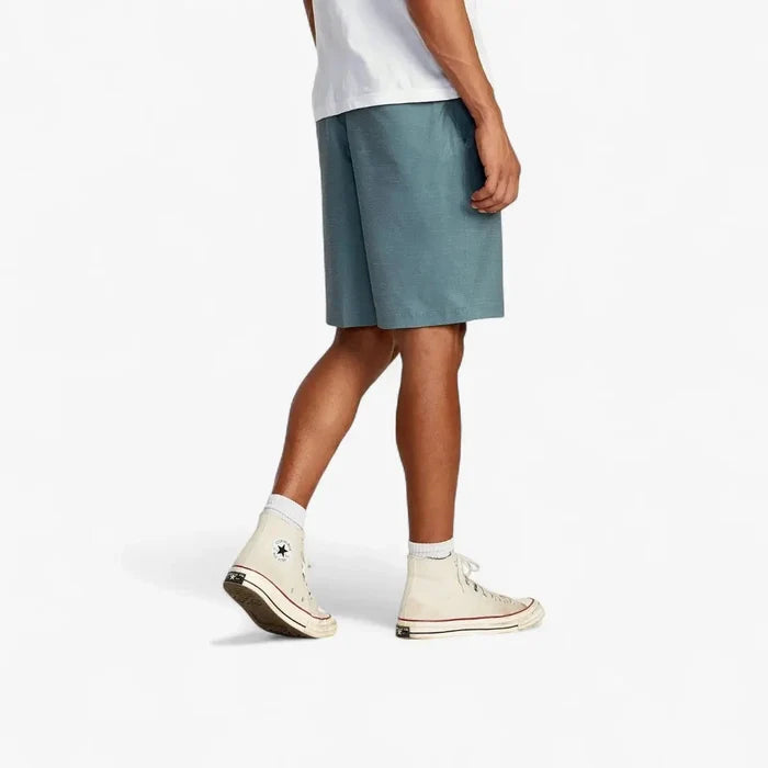 Rvca Mens Balance Hybrid Shorts Duck Blue | Rvca