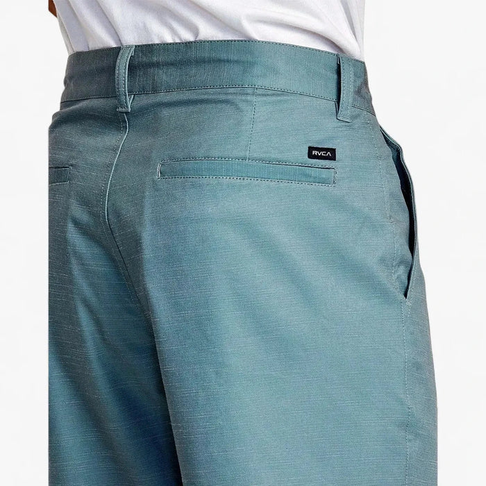 Rvca Mens Balance Hybrid Shorts Duck Blue | Rvca
