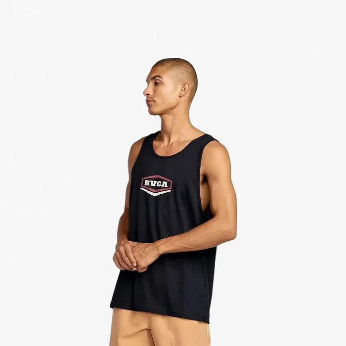 Rvca Mens Hex Inc Tank Black | Rvca