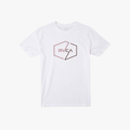 Rvca Mens Pin Hex Short Sleeve Tee White | Rvca