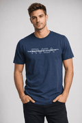 Rvca Mens Pin Top Short Sleeve Tee Navy Blazer | Rvca