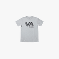 Rvca Mens Sepeartion Short Sleeve Tee Snow Heather Mel | Rvca