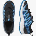 Salomon Kids Xa Pro V8 Trail Sneaker Black White French Blue | Salomon
