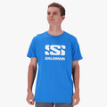 Salomon Mens Adventure Short Sleeve Tee Directoire Blue | Salomon