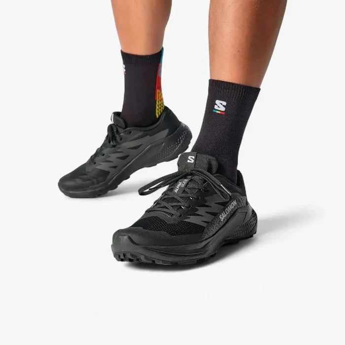 Salomon Mens Alphaglide Sneaker Black Asphalt Black | Salomon