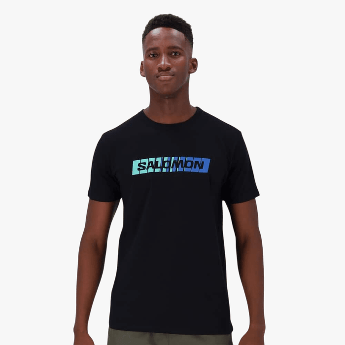 Salomon Mens Bold Short Sleeve Tee Black | Salomon