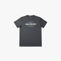 Salomon Mens Cruiser Short Sleeve Tee Black Mel | Salomon