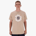 Salomon Mens Keiko Short Sleeve Tee Khaki | Salomon