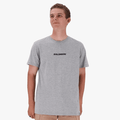 Salomon Mens Logo Short Sleeve Tee Grey Mel | Salomon