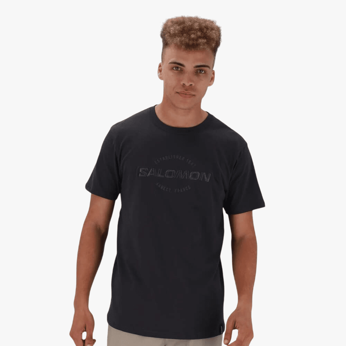 Salomon Mens Vision Ii Short Sleeve Tee Black | Salomon