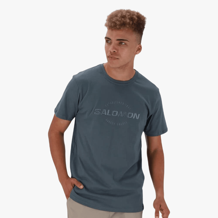 Salomon Mens Vision Ii Short Sleeve Tee North Athlantic | Salomon