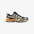 Salomon Mens Xa Pro 3D V9 Trail Sneaker Black Gull Tumeric | Salomon