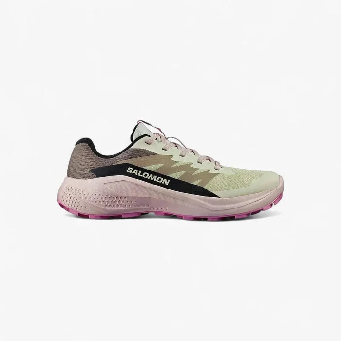 Salomon Womens Alphaglide Sneaker Vanilla Ice Fairy Tale Cyclamen | Salomon