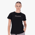 Salomon Womens Core Logo Short Sleeve Tee Black | Salomon