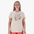 Salomon Womens Forever Young Tee Pumice Stone | Salomon