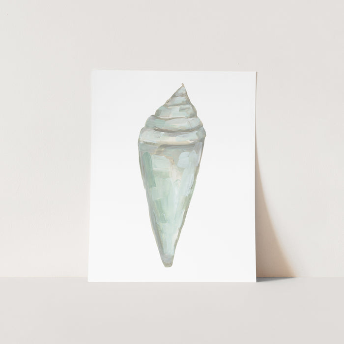 "Seashell Painting 3" Coastal Artwork - Art Print or Canvas - Jetty Home