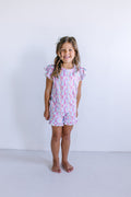 SEASHELLS | RUFFLE SHORT SET