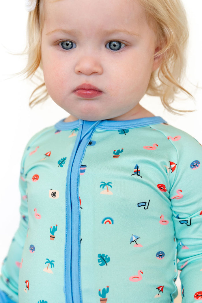 SEASHORE | ZIPPER ONE PIECE
