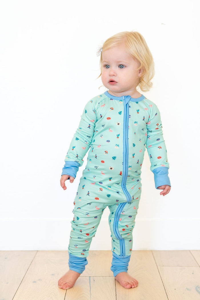 SEASHORE | ZIPPER ONE PIECE