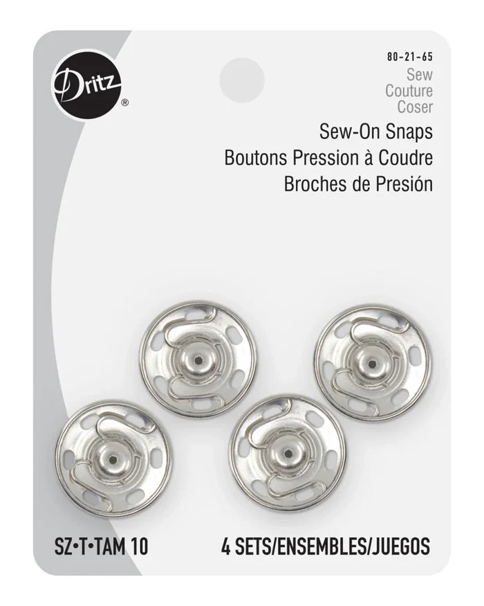 Information related to zippers, thread, and sewing.