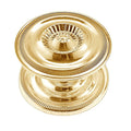Polished Brass Sheraton Knob, 2" - Paxton Hardware