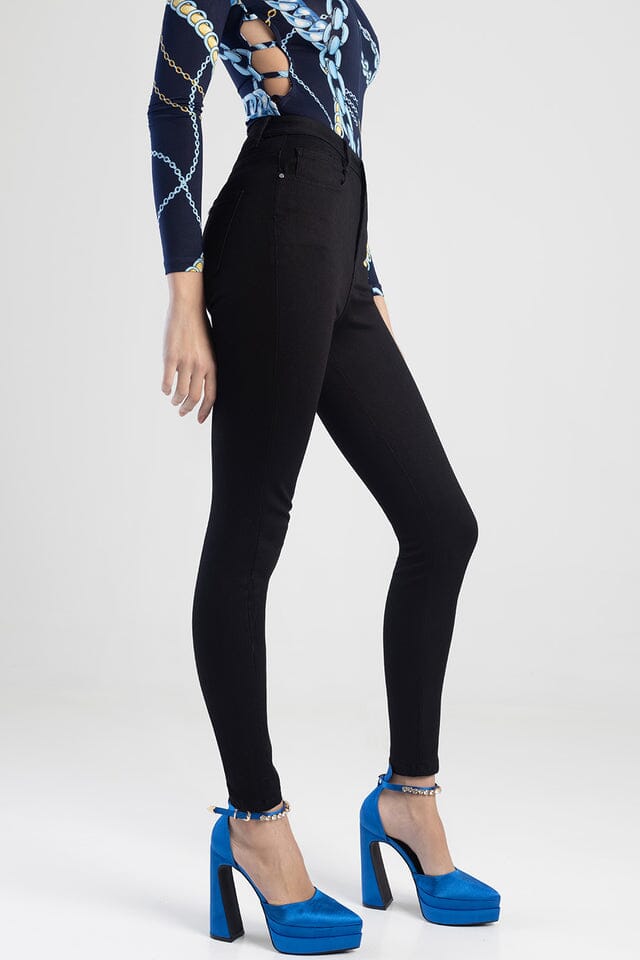 Sissy Boy Sexy Curvy Jean High Waist Black | Sissy Boy