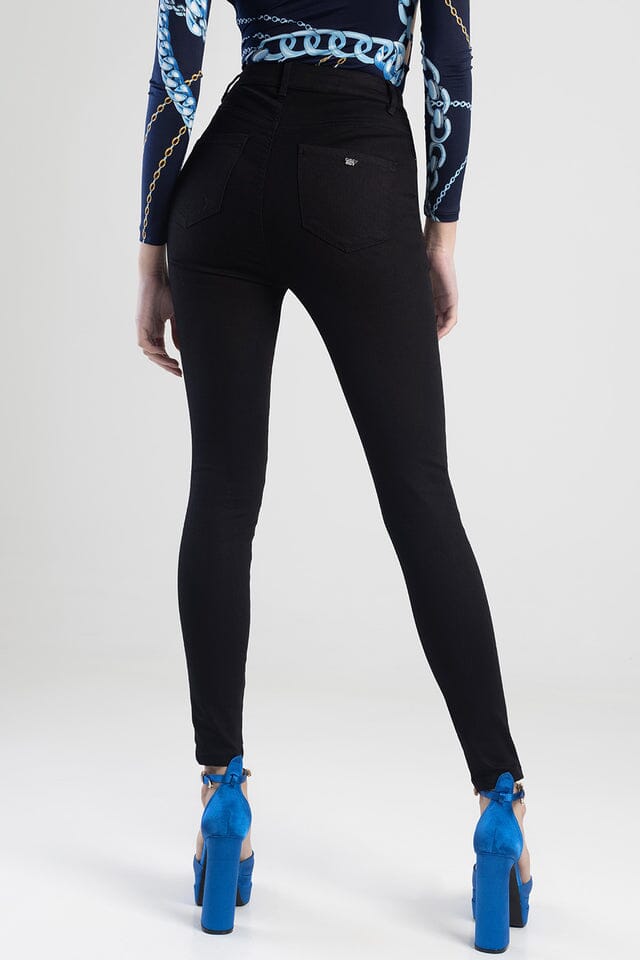 Sissy Boy Sexy Curvy Jean High Waist Black | Sissy Boy