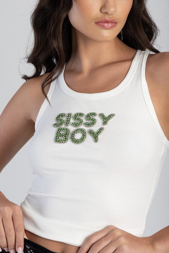 Sissy Boy Sun Daze Tank Top White | Sissy Boy