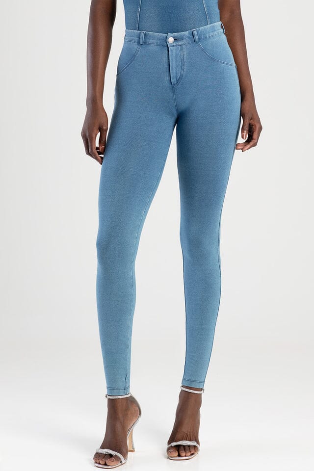 Sissy Boy Womens Joey Axel Knit Jegging Prussian Blue | Sissy Boy