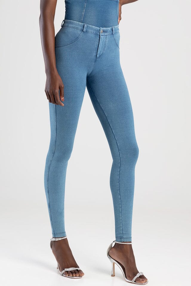 Sissy Boy Womens Joey Axel Knit Jegging Prussian Blue | Sissy Boy