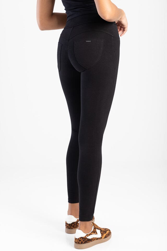 Sissy Boy Womens Peaches Sculpt Knit Shaper Jegging Black | Sissy Boy