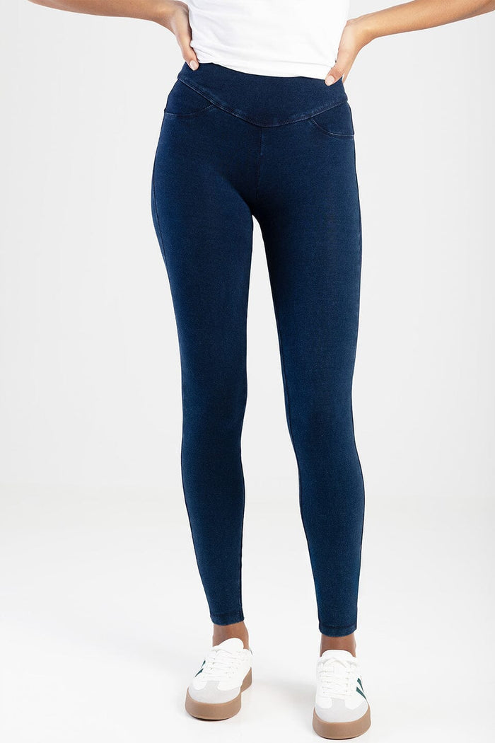 Sissy Boy Womens Peaches Sculpt Knit Shaper Jegging Indigo >161-740 | Sissy Boy