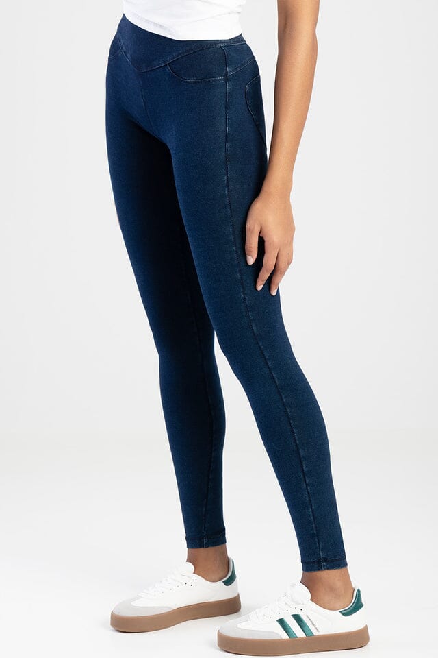 Sissy Boy Womens Peaches Sculpt Knit Shaper Jegging Indigo >161-740 | Sissy Boy