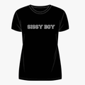 Sissy Boy Womens Regular Fit Top With Bling Short Sleeve Tee Bling | Sissy Boy