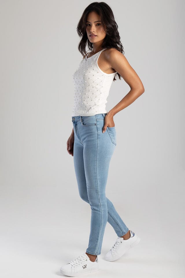 Sissy Boy Womens Renee Skinny Jean Light Vintage | Sissy Boy