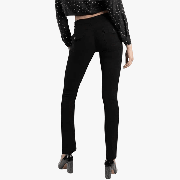 Sissy Boy Womens Tony Mid Rise Bootleg Pants Black | Sissy Boy