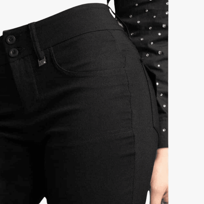 Sissy Boy Womens Tony Mid Rise Bootleg Pants Black | Sissy Boy