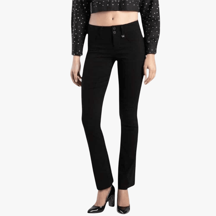 Sissy Boy Womens Tony Mid Rise Bootleg Pants Black | Sissy Boy