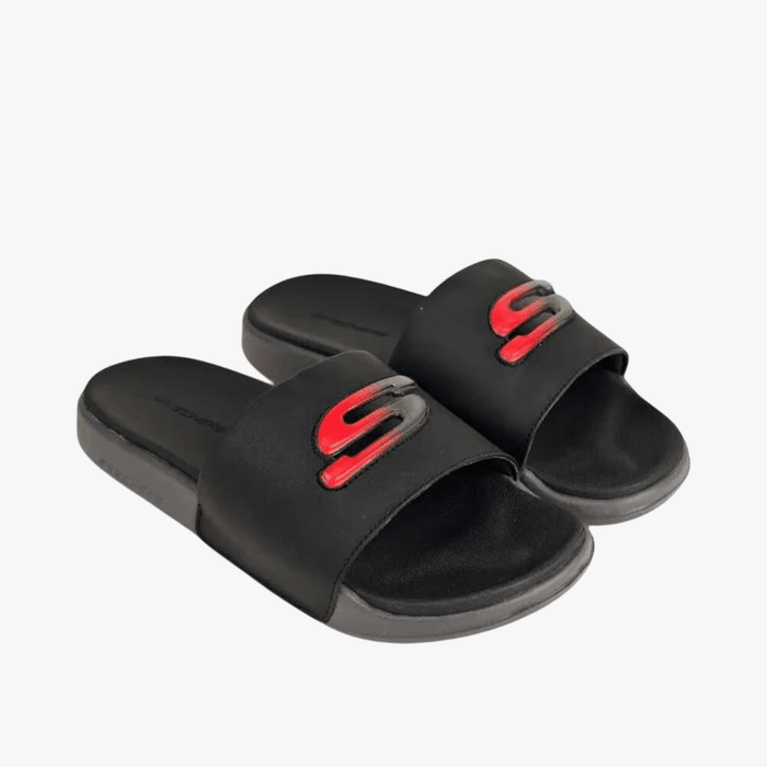 Skechers Mens Gambix 2.0 Sandal Black Grey | Skechers