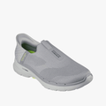 Skechers Mens Go Walk 6 Easy On Shoe Gray | Skechers